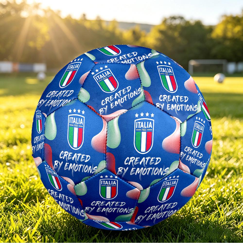 Italy Football Printed Size 5 Soccer Ball Wear Resistant Standard Adult Training Football Fan Gift for Indoor Outdoor Match Sports
