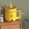 Olla Eléctrica Multifuncional: Olla Caliente, Vaporera, Sartén y Mini Olla Calefactora Inteligente para Dormitorio y Uso Doméstico