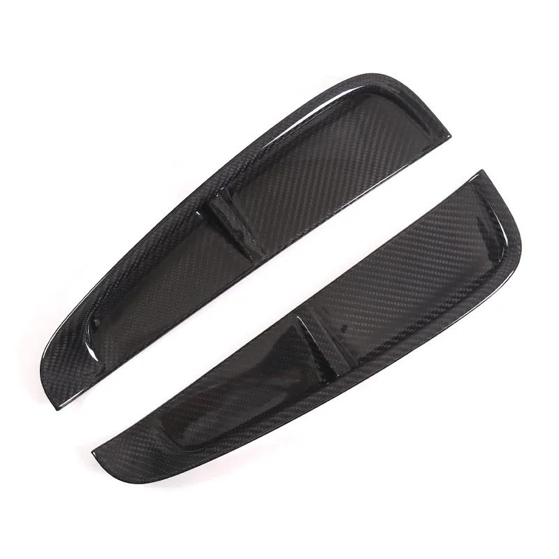 For Porsche Panamera 971 2017-2024 Real Carbon Fiber Car Side Vent Fender Cover Trim Sticker Car Modification Accessories