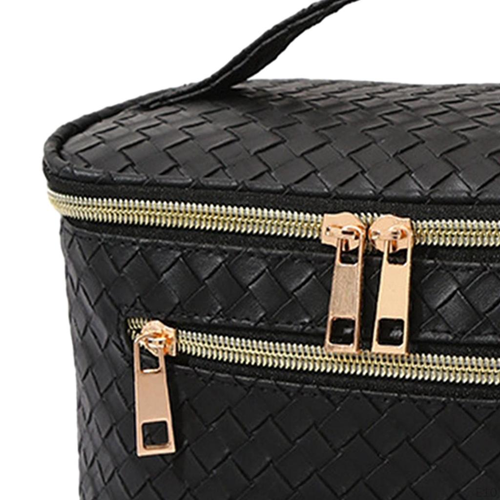 Cosmetic Bag Toiletry with Handle Portable Stylish Travel Cosmetics Storage Make Up
