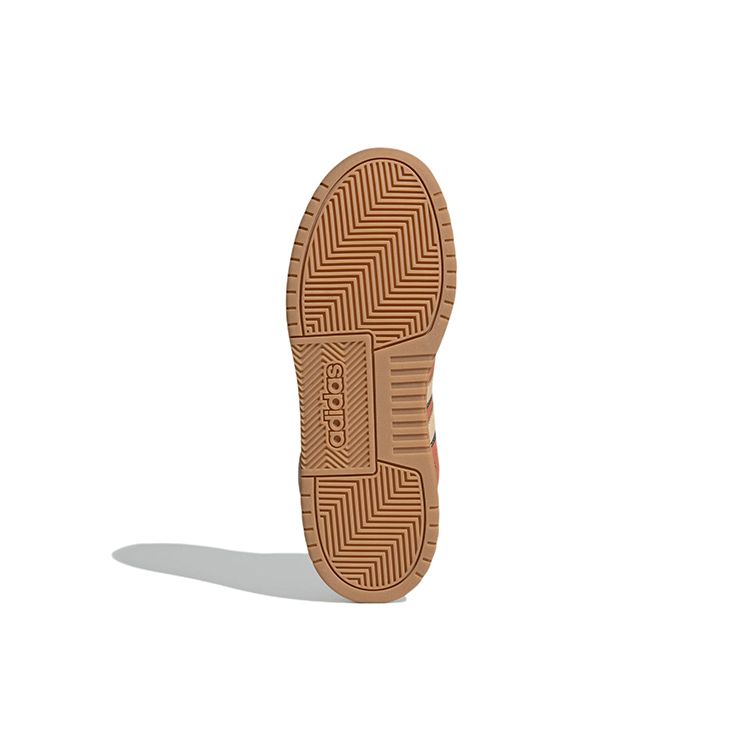 Adidas Neo Comfortable Lightweight Durable Non-Slip Mid-Top Skate Shoes Women Skate Shoes Red Brown HP6898