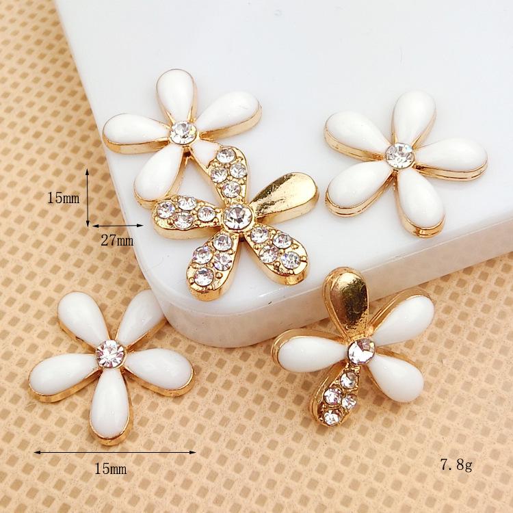 Five-Petal Diamond Flower Snowflake DIY Phone Shell Sticker