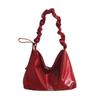 Ruffled Armpit Tote Bag for Women  New Korean Fashion  Large Capacity Shoulder Bag  Simple and Versatile
