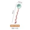 1PC Ceramic Long Handle Spoon Kawaii Korean Ice Cream Hand Painted Dessert Spoon with Long Handle Kitchen Tableware Accessories