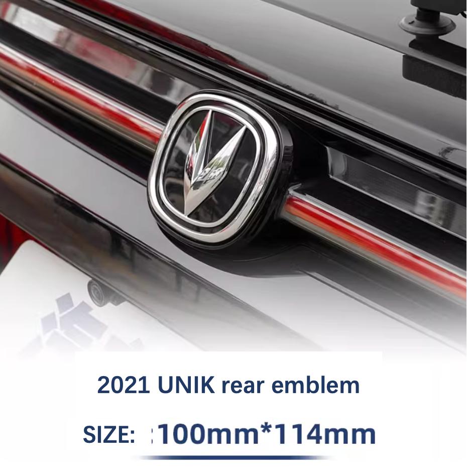 1pcs Front / Rear Emblem, Grille Emblem, Rear Car Logo for CHANGAN UNIK UNI-K