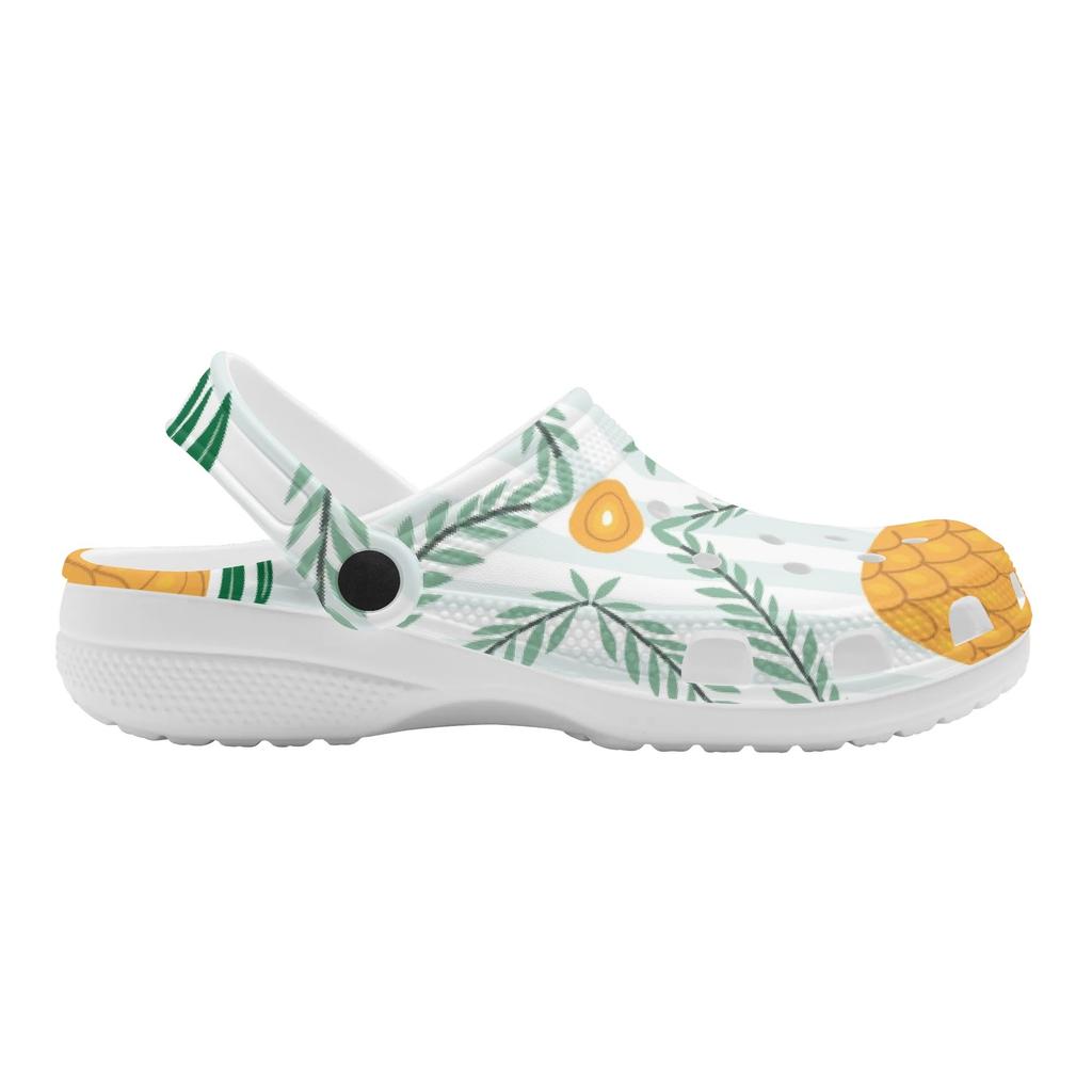 Men Women Graphic Printed EVA Casual Clogs Lightweight Breathable Slip On Soft Sole Shoes Summer Sandals Summer Daily Wear