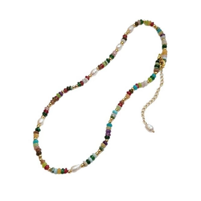 Elegant Natural Freshwater Pearls Bracelet Delicate Freshwater Pearls Bracelet Beaded Neckchain Jewelry for Fashionistas 1