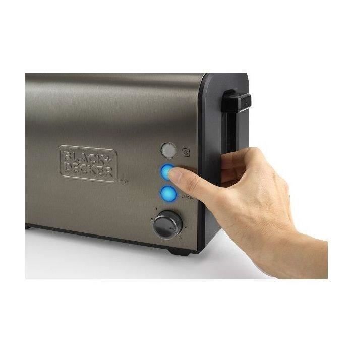 BLACK & DECKER - Grille-pain - 1 Fente - 1000W - BXTO1000E