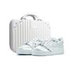 Air Force 1 Skateboard Shoes Men's Low Top Silver/White CW2288-111(Team6-S-BOX)