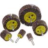 Effective Emery Cloth Sanding Flap Wheel Disc with 80 Grit for Fine Polishing