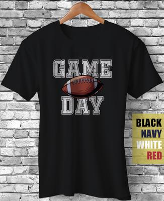 Game Day Distressed Football Lover Fans Vintage Retro Funny Gift Unisex T-Shirt Unisex T-Shirt