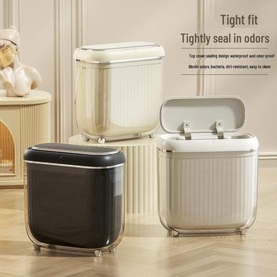 Versatile Smart Sensor Trash Can with Dual-Bucket Design