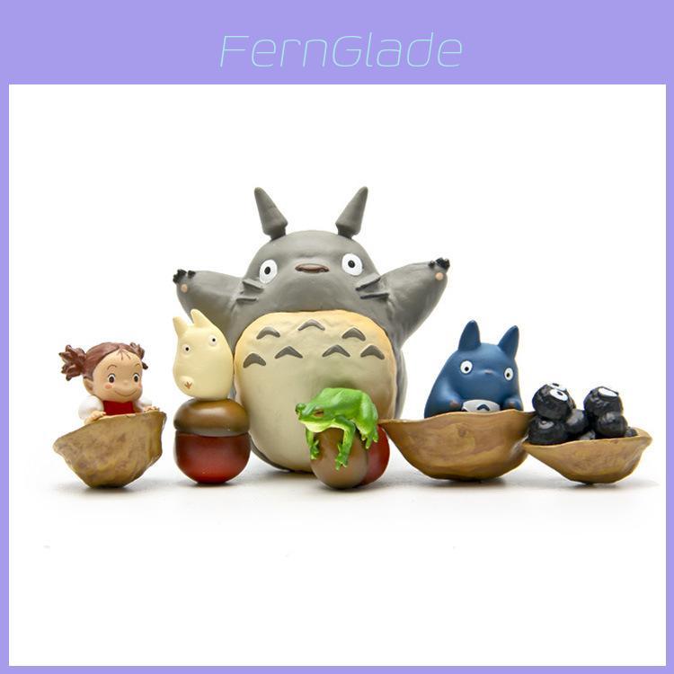 Cartoon My Neighbor Totoro Resin Miniature Garden Decor For Home And Office Use