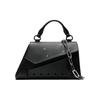 Metal Hardware Adjustable Detachable Shoulder Strap Calfskin Crossbody Handbag Women Handbags Black SB1WD0013P4745T8013