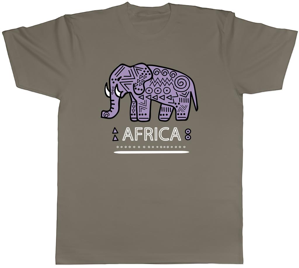Africa Unisexs TShirt African Pattern Elephant Unisex Tee Gift