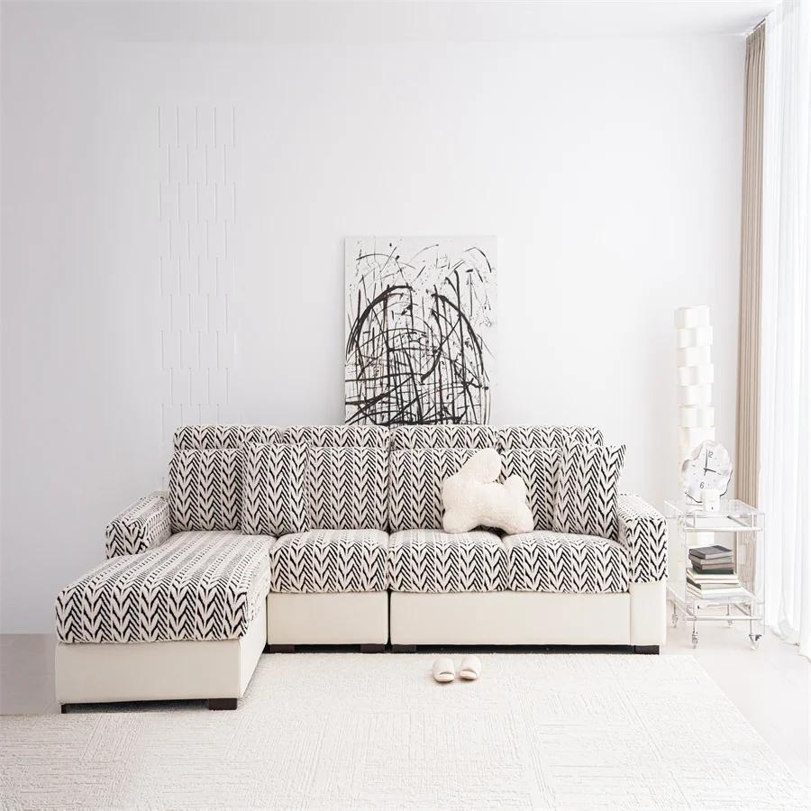 

Чехол для дивана, универсальный чехол, устойчивый к царапинам от кошек, защитный чехол для гостиной на универсальный диван Four Seasons Back Cover