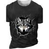 Mode Tier Pferd 3D Druck T-Shirt Für Männer Frauen Lässig Kurzarm T-Shirt Kinder Streetwear Lustiges Grafik-T-Shirt Oberteile
