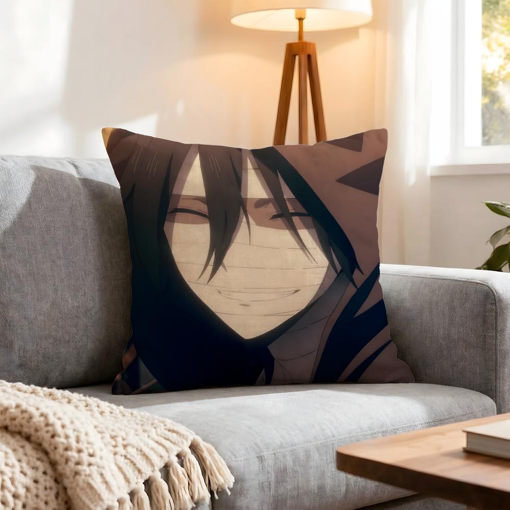 Anime Angels of Death Cushion Cover Pcs Decorative Covers Soft Cushion Case for Sofa Couch Decor x x Pillowcases