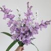 Real Touch Artificial Gladioluses Branch 12 Heads Fake Larkspur Flowers  Garden Decor