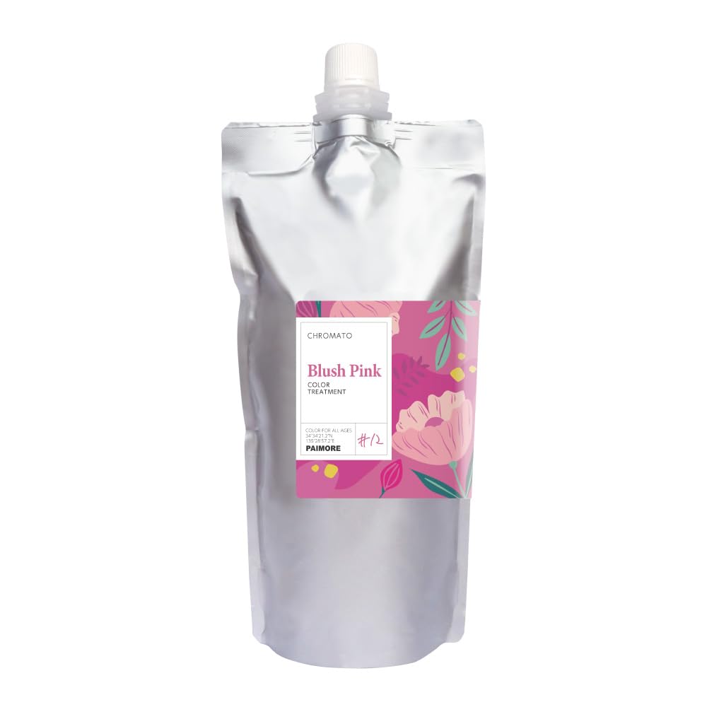 

[Salon exclusive] Chromato Color Treatment (Blush Pink) Large capacity 500g