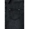 Customellow Oversized Fit Denim Shirt Black C9sam26211bkx