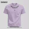 T-shirt da uomo a maniche corte in cotone pesante