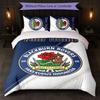 Blackburn Rovers Football Custom Name Text Bedding Set 1 Duvet Cover+2 Pillowcases Soccer Logo Personalized Gift For Special Occasion Bedroom Decor