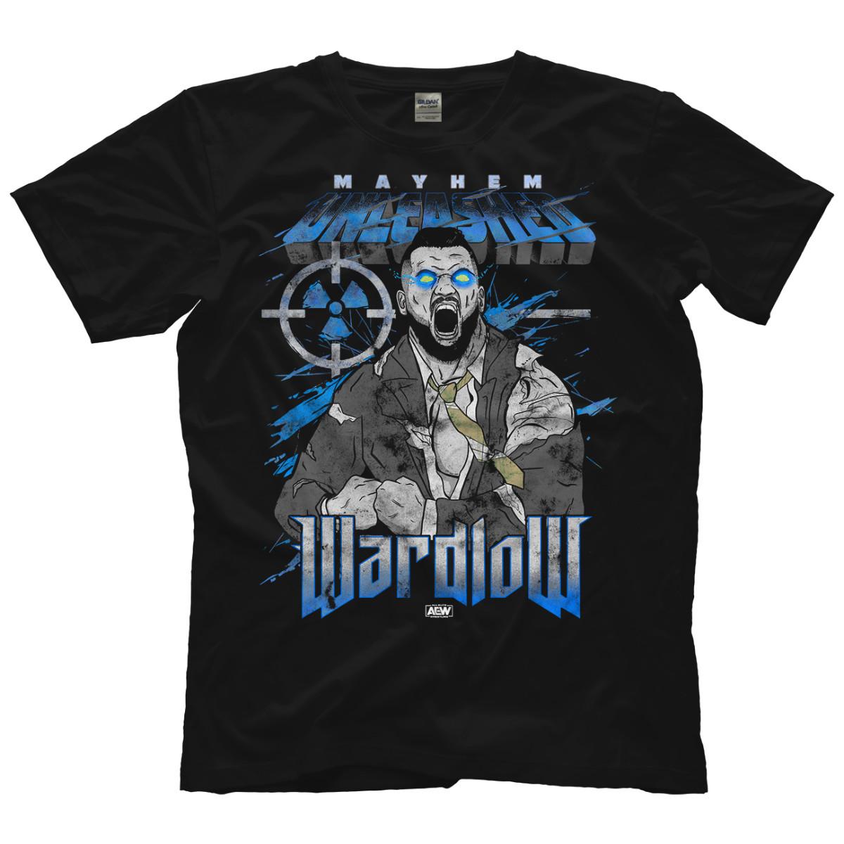 Wardlow - Mayhem Unleashed AEW Official T-Shirt S разноцветный