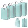 Compressible Travel Storage Bag Set: Large Capacity Suitcase Organizers & Digital Accessories