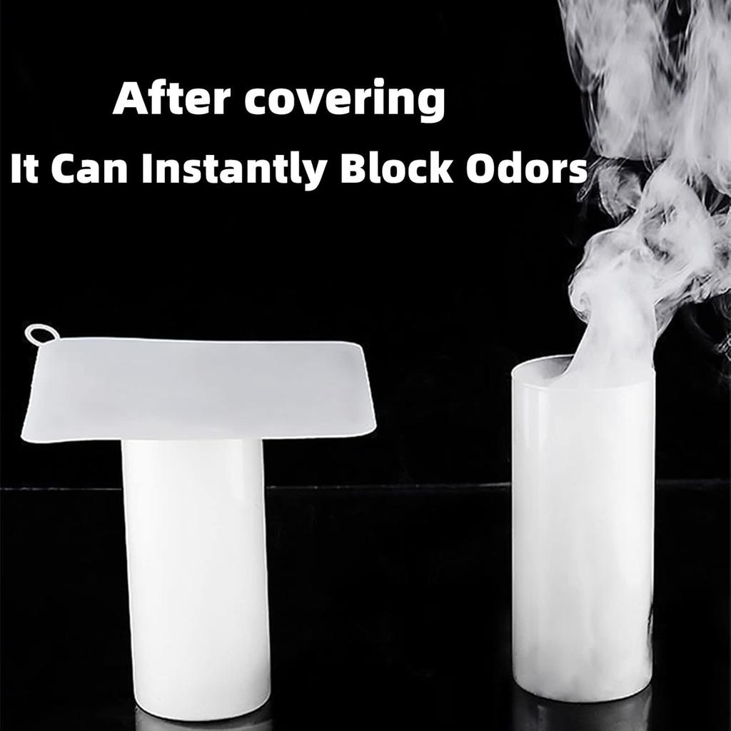 MAOYONG Tub Stopper Silicone Floor Drain Anti-Odor Mat, Silica Gel Drain Plugs, Anti-Odor Deodorizing Cover, Kitchen Seal, Sewer Deodorization