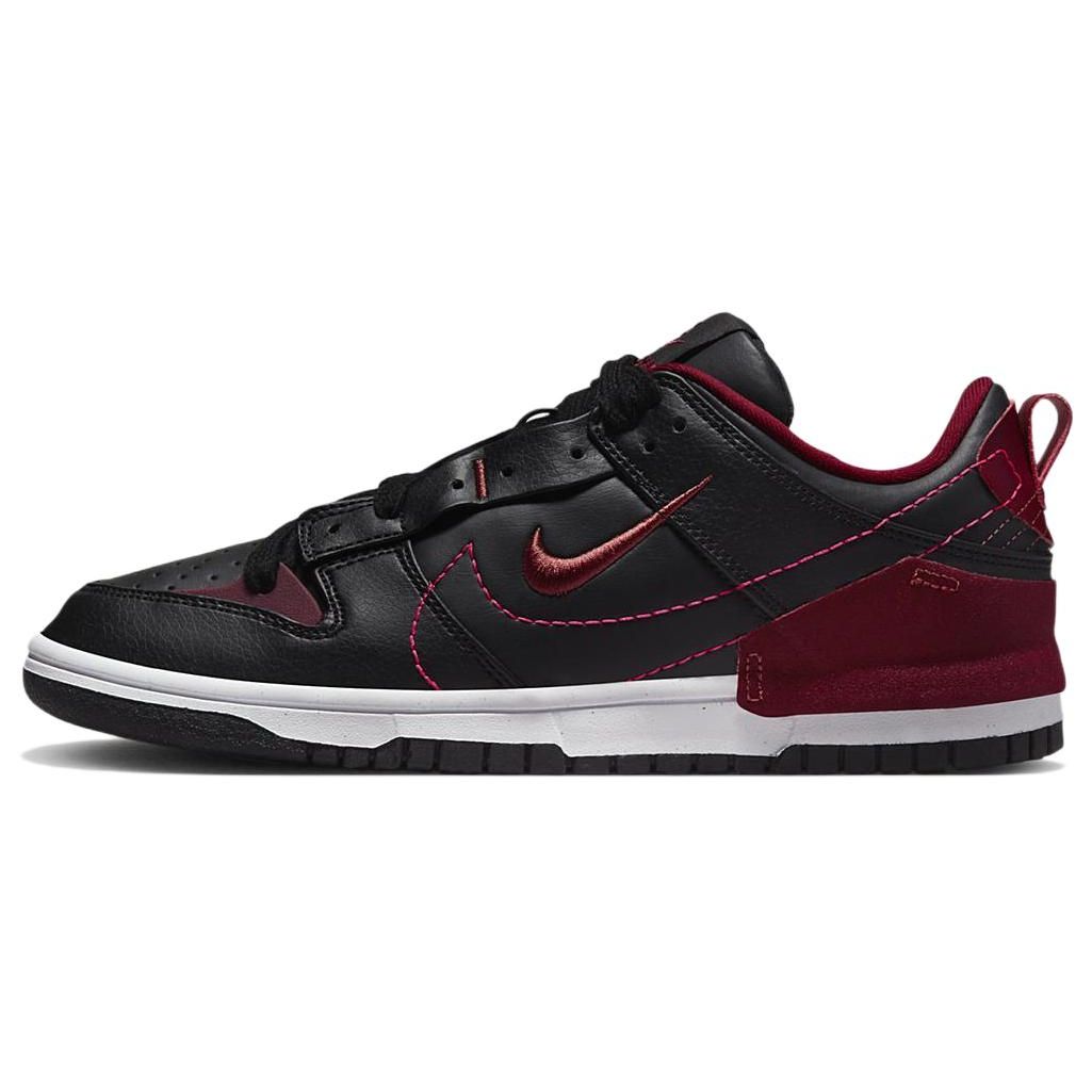 Женские кроссовки Nike Dunk Low Disrupt 2 Black Dark Beetroot Canyon-Rust Team-Red DV4024-003 35.5