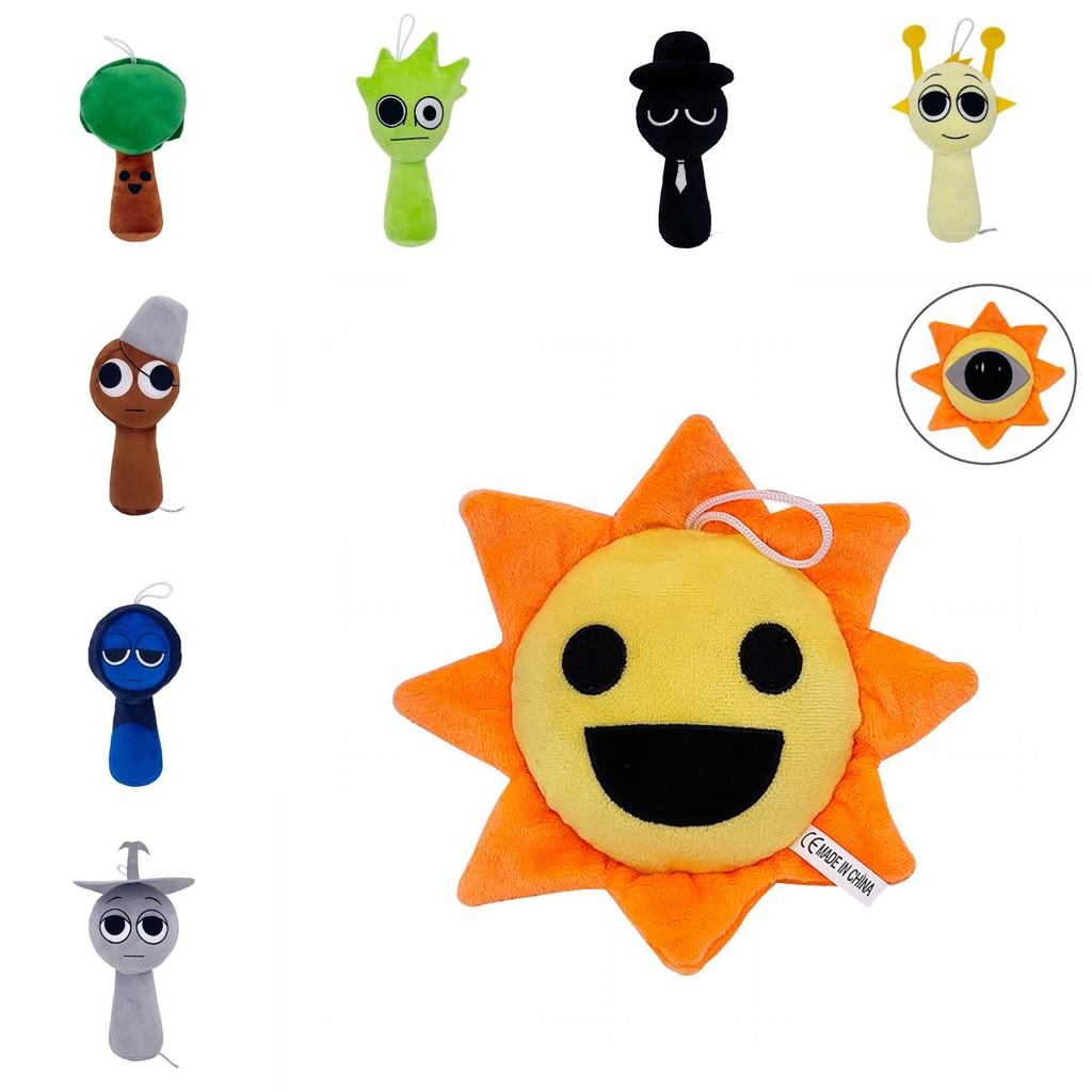 Game Sprunki Plush Toy Cartoon Stuffed Doll Pendant Decoration Gift Children