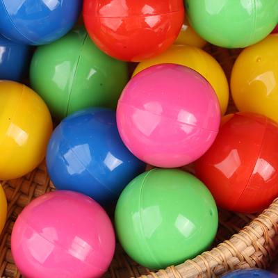 50Pcs Plastic Lottery Balls Raffle Drawing Balls Hollow Openable Game Balls Table Activity Balls Party Motion Bingo Balls