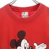Disney 90s Made In USA Old Short Sleeve T-shirt S DESIGNS Mickey Mouse Men's Used
