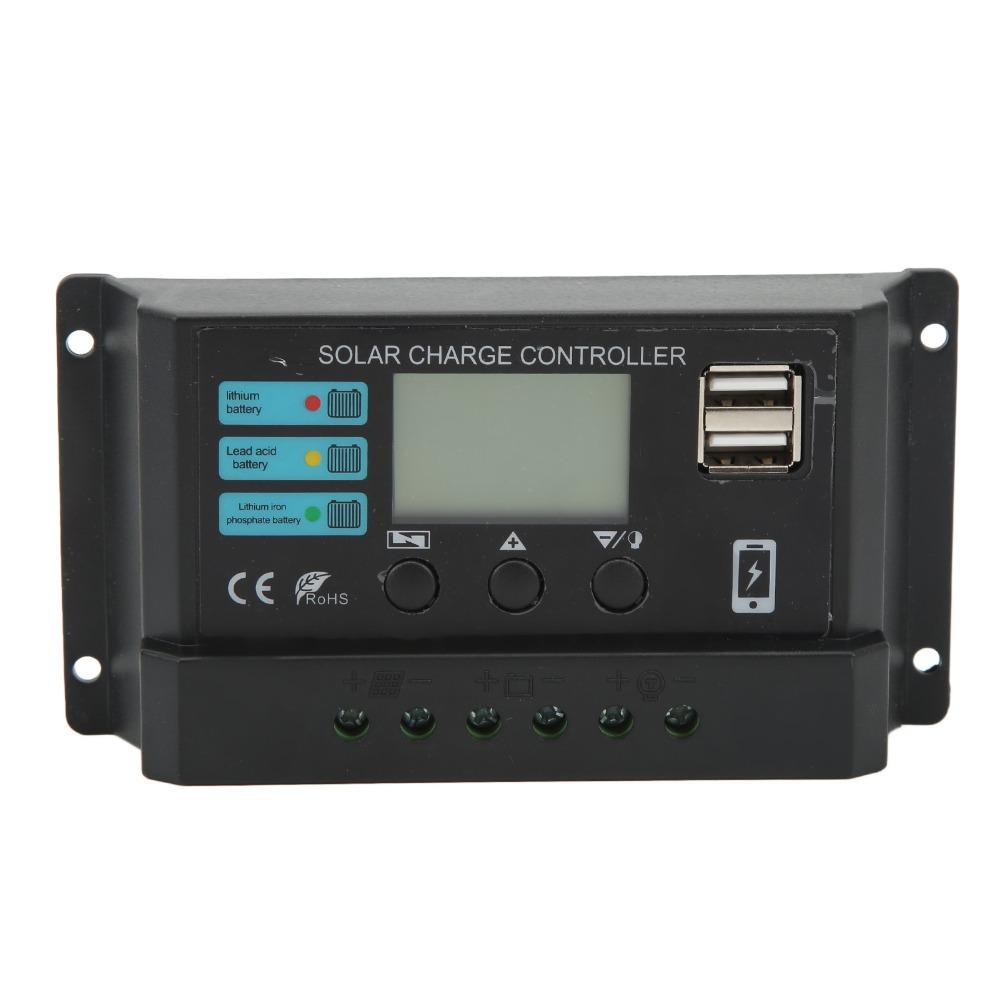 12V/24V Solar Controller LCD Display 12V 24V Solar Controller  RV Application