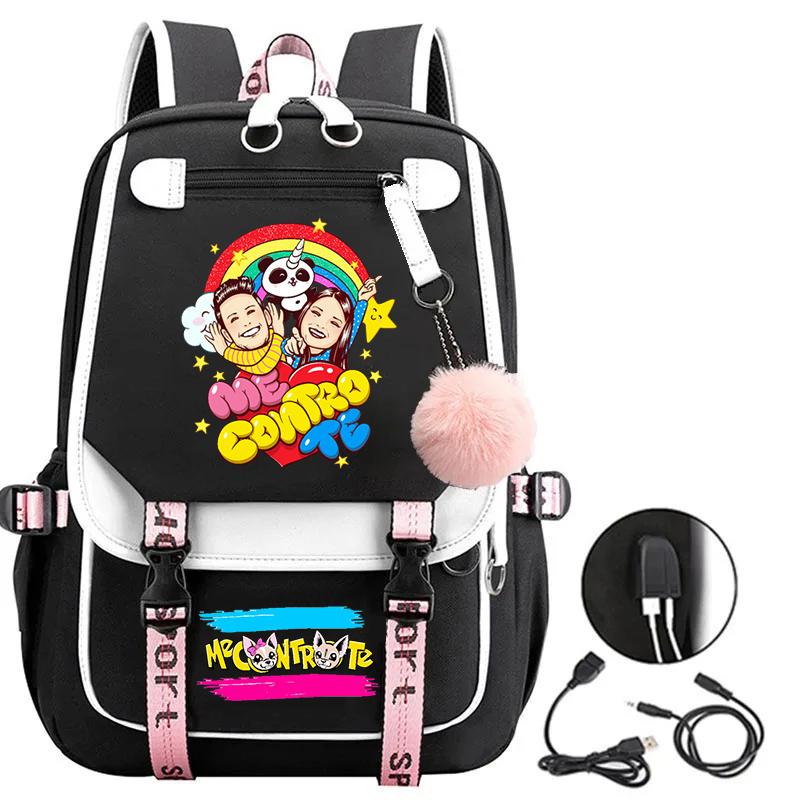 Me Contro Te Printed Backpack Teenage
