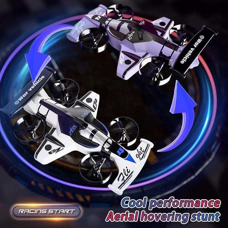 CZ04 Rc Aircraft Amphibious Remote Control Drift Car 360° Roll Headless Mode Land and Air Experience Speed and Excitement Plane