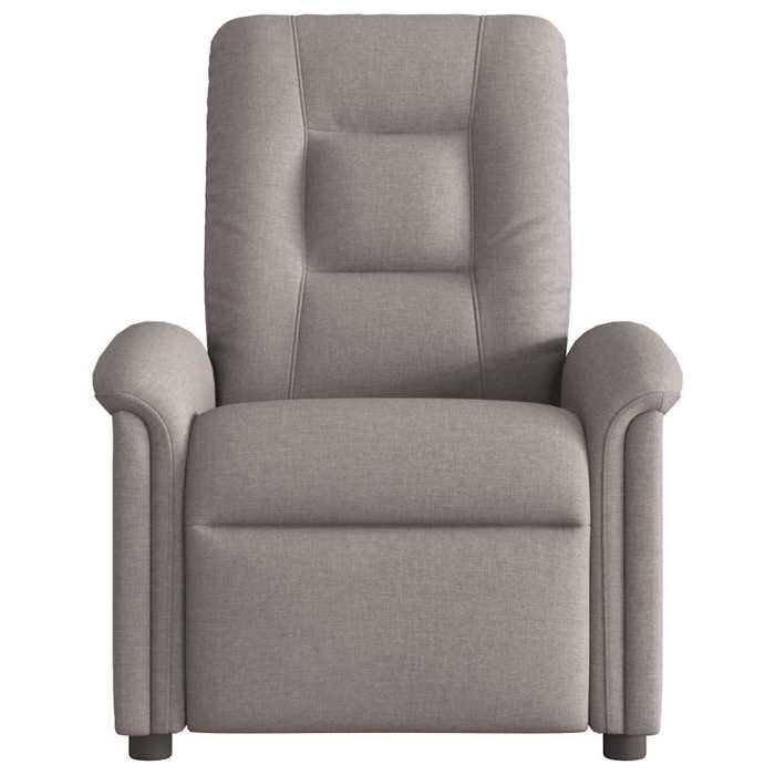 VidaXL Fauteuil inclinable Taupe Tissu, fauteuil, fauteuil inclinable TV, poussette, fauteuil inclinable pour personnes 4015623