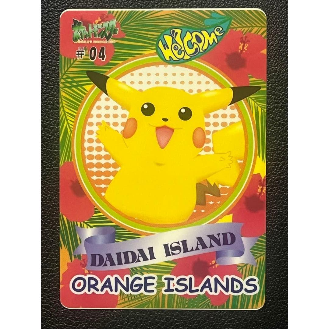 Used Pokemon Shieldus Pikachu Orange Islands Orange Island