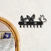 Butterfly Shaped Wall Hook Decorative Hanger for Keys Bags and Clothes