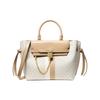 New Leather Crossbody Bags Handbags Large Size Women's Vanilla White/Camel 30S2G9HS7B-170