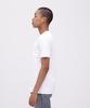 AVIREX DAILY RIB SAME COLOR CREW NECK T-SHIRT white 783-5934023