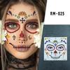 Realistic Halloween Scar Face Tattoo Stickers - Waterproof Makeup Terror Stickers