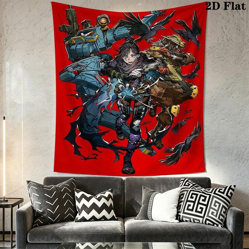Apex Wall Hanging Printed Fabric Blanket Decorative Tapestries for Bedroom Living Room Home Decor
