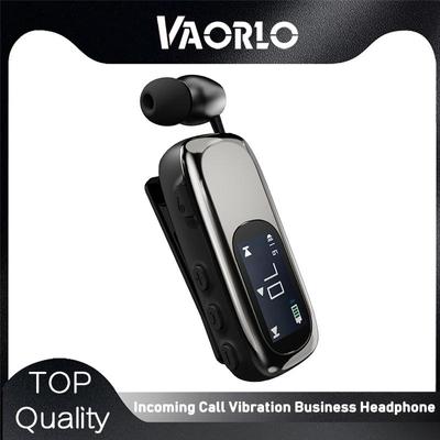 VAORLO Słuchawki biznesowe z wibracjami przy połączeniach przychodzących Bezprzewodowe słuchawki 5.4 HiFi z redukcją szumów i mikrofonem HD do wszystkich smartfonów