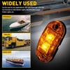 12V 24V Led Amber Warning Lights LED Light Semaphore Clearance Lamp Yellow White Red LED Side Marker Lamp For Trailer Trucks Car