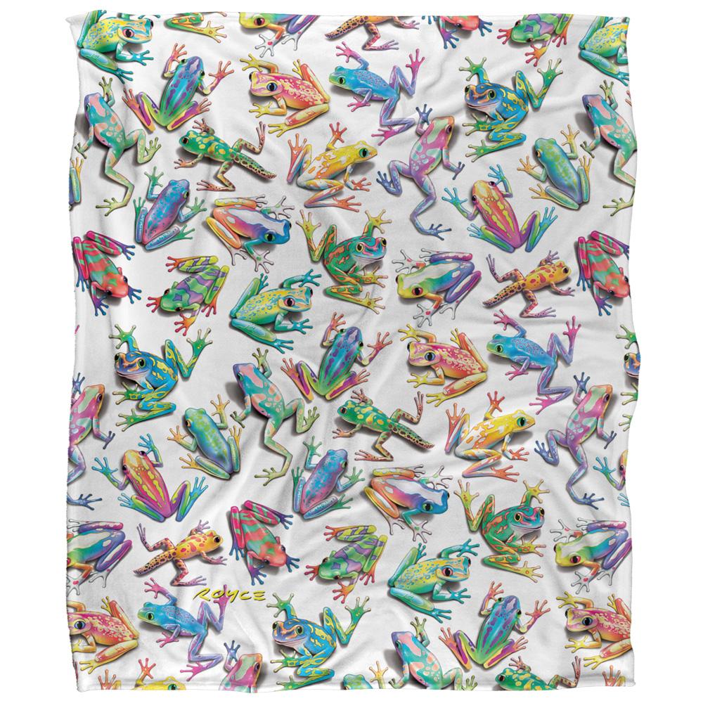 Royce McClure Sticky Fingers Silky Frog Supersoft Blanket
