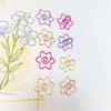 100pc Lotus Metal Paperclip Cute Flower Design Office Learning Bookmark