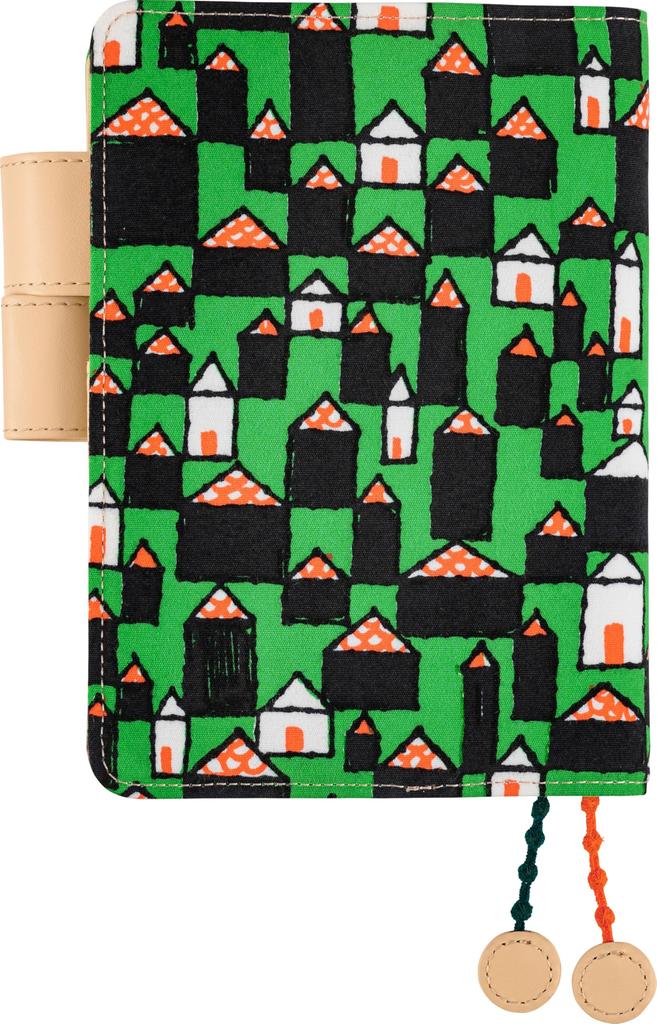 Hobonichi Techo Original Notizbuchhülle Mina (A6) Schmetterling/Hütte