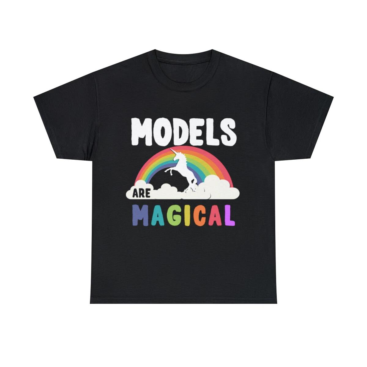 Models Are Magical Graphic Tee Shirt, S-5XL 4XL